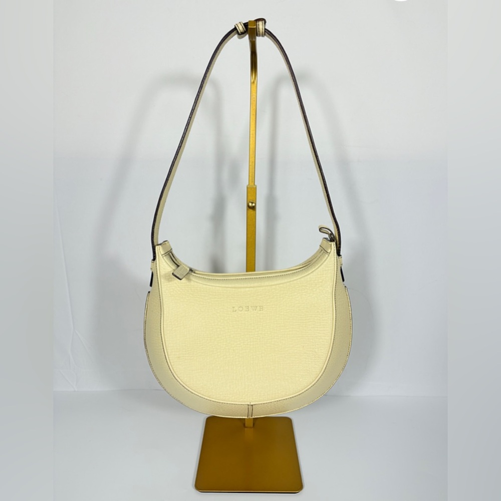 Loewe Bag Yellow Shoulder Leather
